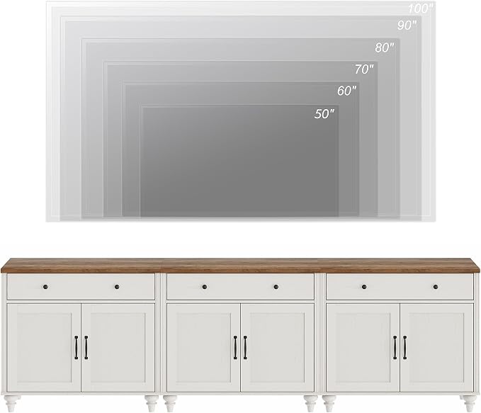 WAMPAT TV Stand for 100 inch TV - Image 3