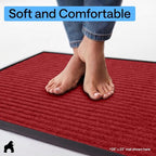 GORILLA GRIP Waterproof Traffic Guard Door Mat, Indoor Outdoor Heavy Duty - Image 8