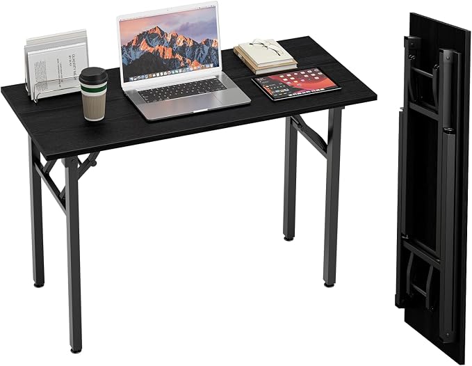 TEMI Small Computer Desk Folding Table by TEMI