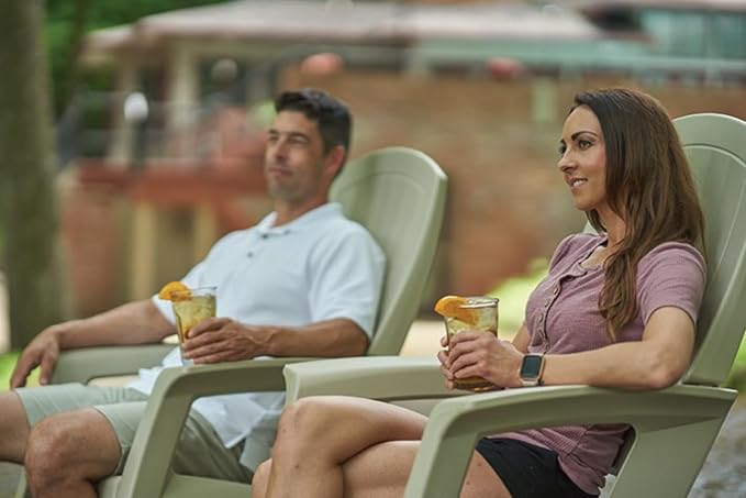 Semco Rockaway Heavy Duty Polyethylene All Weather Outdoor Patio or Deck - Image 2