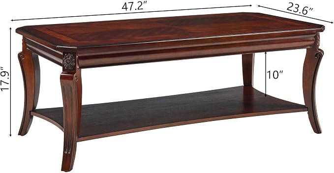Living Room Tables Set of 3- One Coffee Table and Two End Tables - Image 3