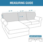 H.VERSAILTEX Backrest Cushion Covers Sectional Couch Back Cushion Covers - Image 3