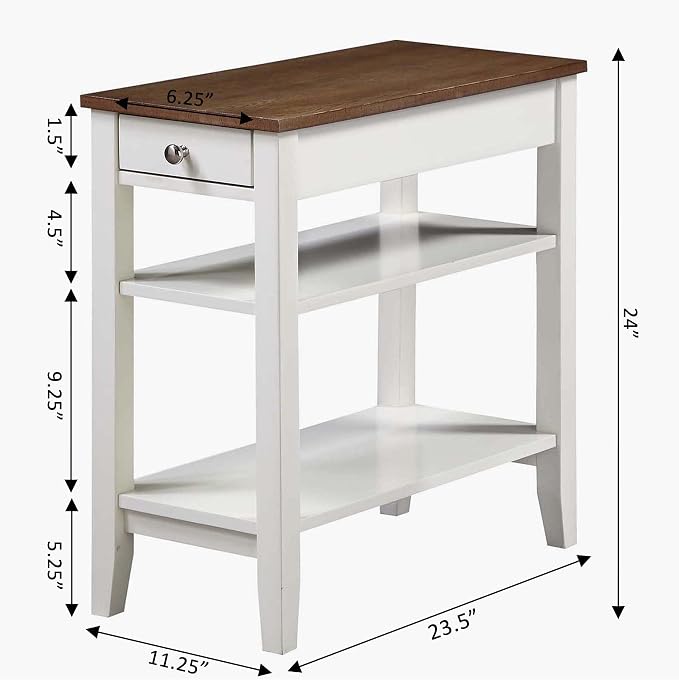 Convenience Concepts American Heritage Chairside End Table - Image 3