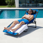 Outdoor Chaise Lounge Chair, Folding Tanning Chair - Image 3