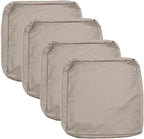 Sqodok Patio Cushion Cover 24x24 inch, Outdoor Seat Cushion Slip Cover by Sqodok