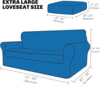 XINEAGE New 3 Pieces Couch Covers - Image 2