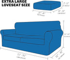 XINEAGE New 3 Pieces Couch Covers - Image 2