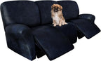 ANARACHON Recliner Couch Cover Leather Look Recliner Sofa Covers by ANARACHON