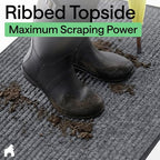 GORILLA GRIP Waterproof Traffic Guard Door Mat, Indoor Outdoor Heavy Duty - Image 4