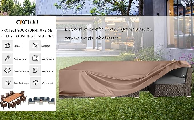 Patio Furniture Covers Waterproof Outdoor Furniture Cover Heavy Duty Outdoor - Image 8