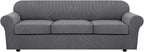 H.VERSAILTEX 4 Piece Stretch Sofa Covers by HVERSAILTEX