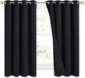 NICETOWN Complete 100% Blackout Curtains, Thermal Insulated Energy Efficiency by NICETOWN