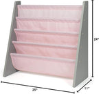 Humble Crew Kids Bookshelf, 4-Tier Front-Facing Book Display Organizer - Image 8
