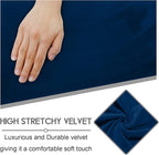 ULTICOR Velvet 8-Pieces Recliner Sofa Covers Stretch Reclining Couch Covers - Image 3