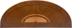 PADMA HOUSE Traditional Wood Semi-Circle Sofa Table - Image 7