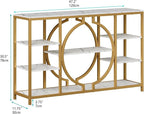 GiftGo 47" Industrial Console Tables - Image 2