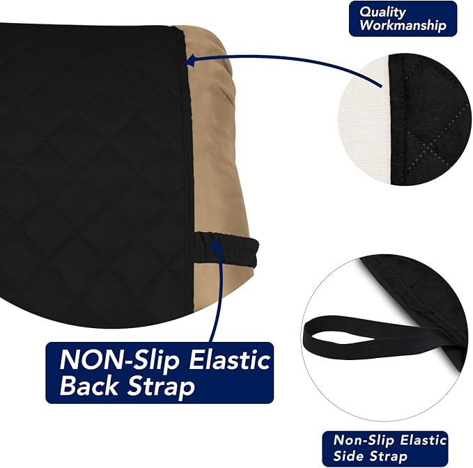 PureFit Reversible Recliner Chair Covers Couch Covers - Image 3