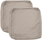 Sqodok Outdoor Cushion Covers 24x24 inch, Wicker Chair by Sqodok