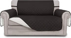 Easy-Going Reversible Couch Cover, 2 Cushion Sofa, Chocolate/Ivory | Loveseat by Easy-Going
