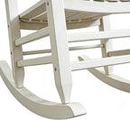 Oversized Outdoor Wooden Rocking Chair - Image 8