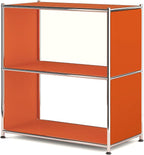 32-Inch 2-Tier Metal Bookcase, Open Shelf Storage Organizer by SIMPLINK