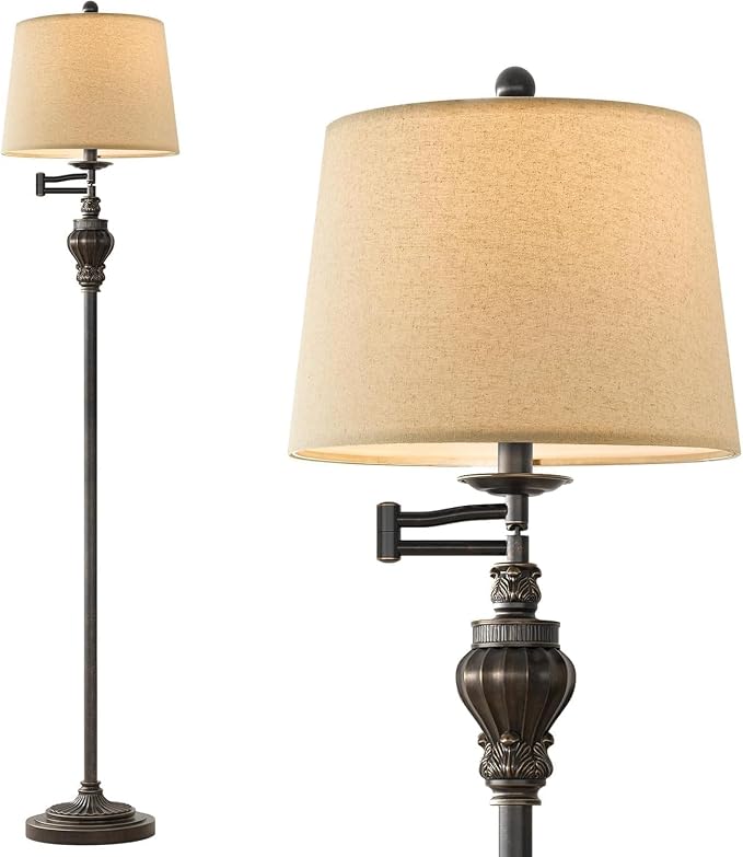 G-SAFAVA 61" Vintage Floor Lamp - Image 9