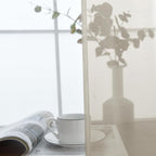 SpaceDresser Basic Rod Pocket Sheer Voile Window Curtain Panels Ancient Grey 1 - Image 4