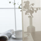 SpaceDresser Basic Rod Pocket Sheer Voile Window Curtain Panels Ancient Grey 1 - Image 4