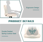 LUCKWIND Armless Office Desk Chair - Image 5