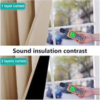 NICETOWN Room Warming Curtains, Bedroom Full Blackout Panels, Great Job - Image 3
