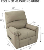 PureFit Reversible Recliner Chair Covers Couch Covers - Image 6
