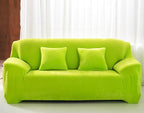 vctops 4 Seater Velvet Plush Stretch Sofa Slipcover 1-Piece Sofa Cover by vctops