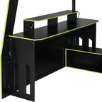 Full Size Wood Esports Loft Bed - Image 7