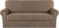 Turquoize Stretch Sofa Slipcover 2 Pieces Sofa Cover Couch Cover by Turquoize
