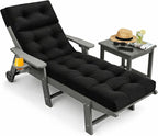 Chaise Lounge Cushion Outdoor, Waterproof Thick Patio Lounge Chair Cushion by PALHMLIY%E2%80%93ElevateYourEscape