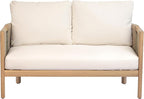 Christopher Knight Home Outdoor Acacia Wood Loveseat - Image 6