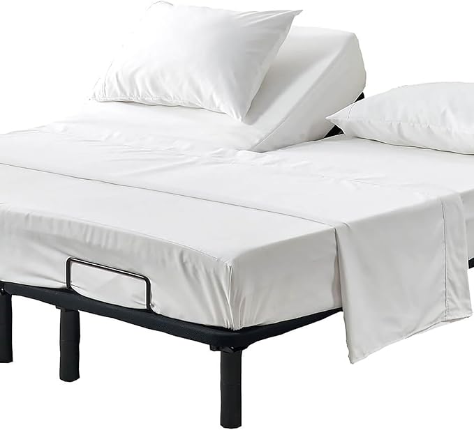 Kingnex 32-34 Split Top King Sheets Sets by Kingnex
