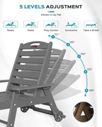 Ciokea Lounge Chair Outdoor, Oversized Chaise Lounge Chair - Image 4