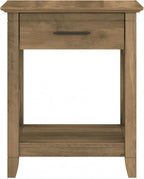 Bush Home End Table with Drawer, Nightstand with Storage, Living Room and - Image 7