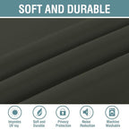 H.VERSAILTEX Blackout Patio Curtains 100 x 108 Inches - Image 4