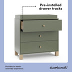 Storkcraft California 3-Drawer Chest - Image 5