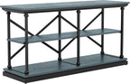 24/7 Shop at Home Ambridge Transitional Multi-Storage Wood 3-Piece Coffee Table - Image 12