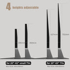 Universal TV Stand, Metal TV Legs - Image 6