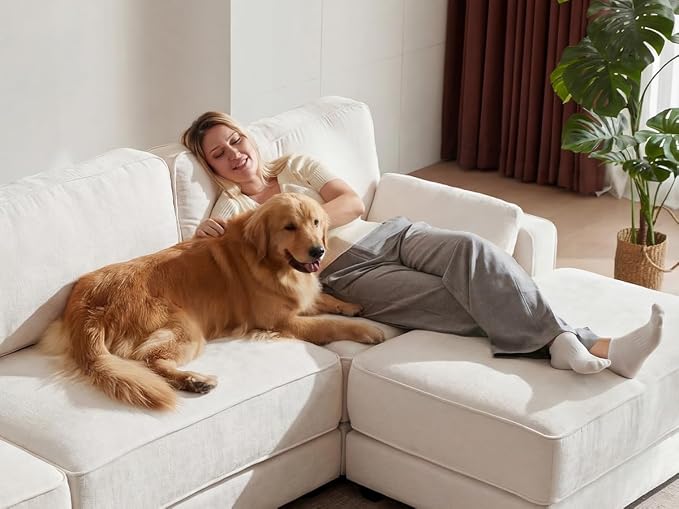 Vipbear 160" Oversized Modular Sectional Sofa, U Shaped Couch Set - Image 6