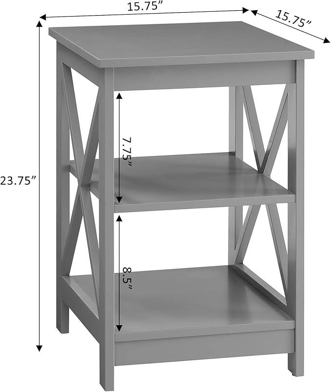 Convenience Concepts Oxford End Table 15.75" - Image 3