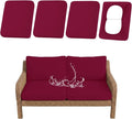 Waterproof Outdoor Cushion Covers, Stretch Patio Slipcovers | UV Resistant by hyha