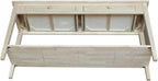 IC International Concepts Spencer Server Extended Length Console Table - Image 9