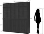 TUSY 85.5" Modern Tall Bookcase - Image 2