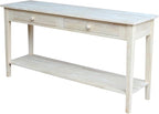 IC International Concepts Spencer Server Extended Length Console Table - Image 5