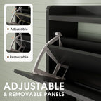 GRUSIGN Shoe Cabinet, Shoe Storage Cabinet - Image 4